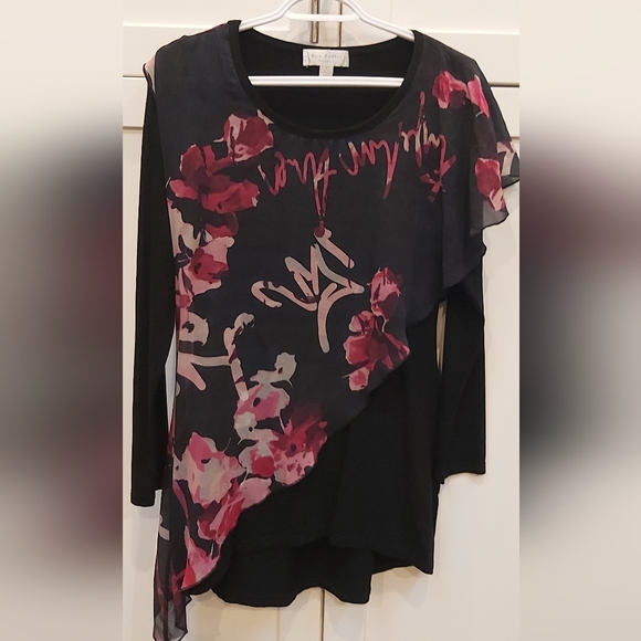 Boo Radley silk and jersey tunic - Picture 6 of 8